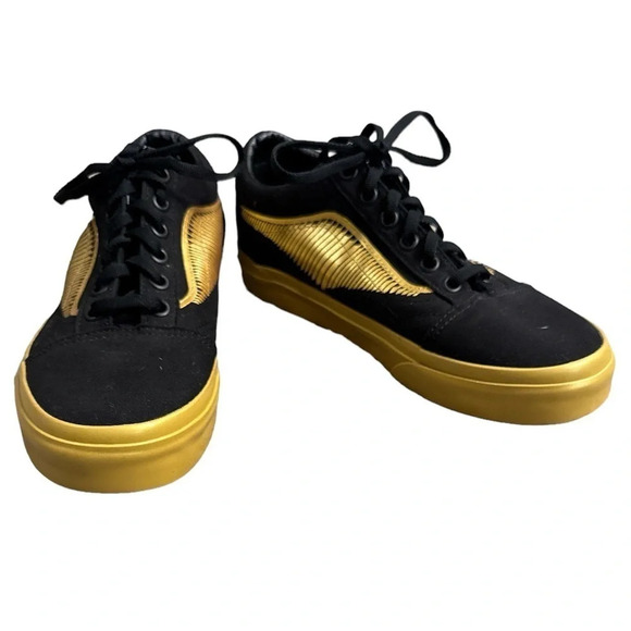 Vans Old Skool Harry Potter Golden Snitch sneakers NWOT - Men’s 5.5/ Women’s 7 - Picture 8 of 10